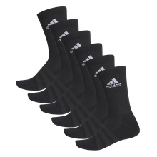 adidas Sport Socks Crew Cushion black - 6 pairs